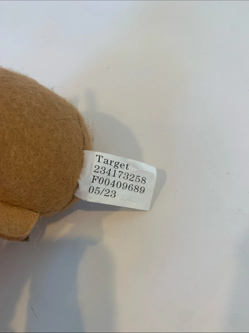 Target Brown Felt Reindeer Plush Bean Bag Base Christmas Winter Holiday Decor